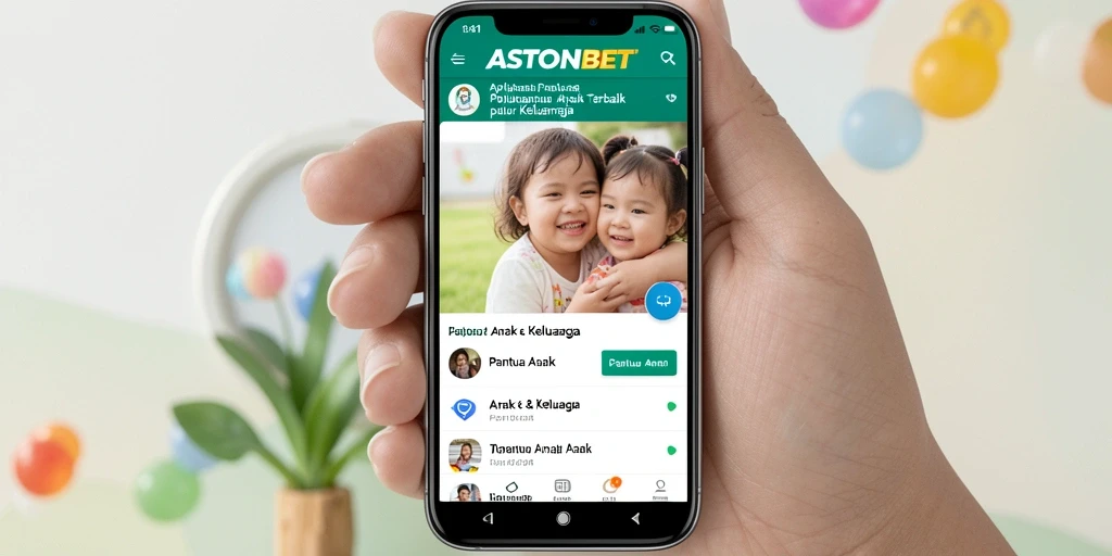 Antarmuka user-friendly aplikasi Pantau Anak ASTONBET