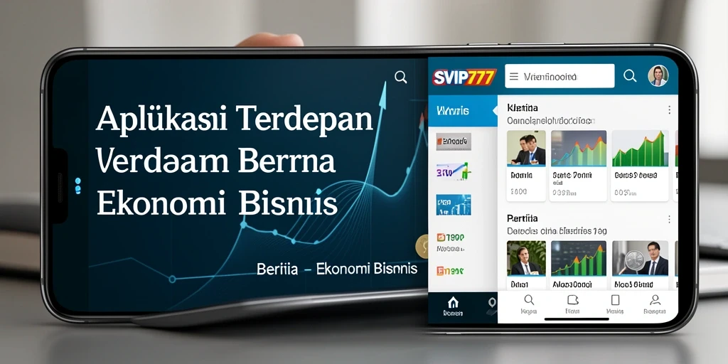 Antarmuka SVIP777 yang bersih dan informatif untuk berita ekonomi.